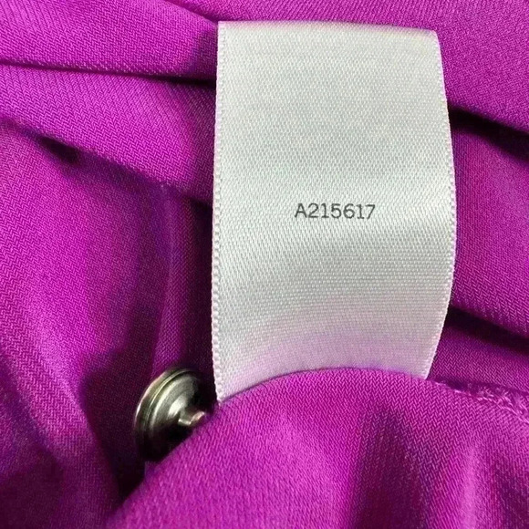 Susan Graver Liquid Knit Top with Split Sleeves Magenta Size 1X Fall Classic - Picture 10 of 13